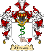 Irish Family Coat of Arms (v.25a) O'Donovan