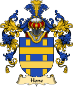 Irish Family Coat of Arms (v.25a) Hone
