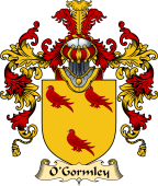 Irish Family Coat of Arms (v.25a) O'Gormley