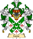 Scottish Family Coat of Arms (v.25) Carse