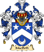 Scottish Family Coat of Arms (v.25) MacBeth or MacBeath