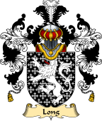 Irish Family Coat of Arms (v.25a) Long or Longe