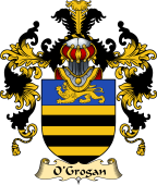 Irish Family Coat of Arms (v.25a) O'Grogan