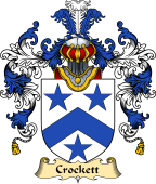 Scottish Family Coat of Arms (v.25) Crockett