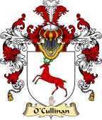Irish Family Coat of Arms (v.25a) O'Cullinan