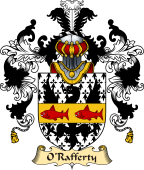 Irish Family Coat of Arms (v.25a) O'Rafferty
