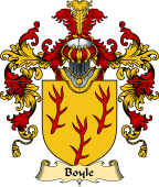 Scottish Family Coat of Arms (v.25) Boyle