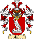 Scottish Family Coat of Arms (v.25) Elm or Ellem