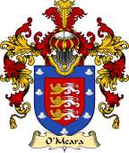 Irish Family Coat of Arms (v.25a) O'Meara
