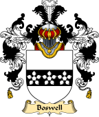 Scottish Family Coat of Arms (v.25) Boswell