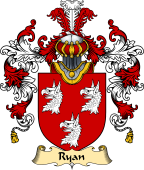 Irish Family Coat of Arms (v.25a) Ryan or O'Mulrian