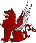 Lion Sejant Winged