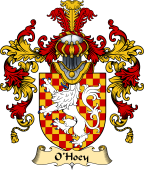 Irish Family Coat of Arms (v.25a) O'Hoey