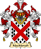 Irish Family Coat of Arms (v.25a) MacMoresh or MacMorris