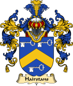 Scottish Family Coat of Arms (v.25) Hairstans