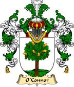 Irish Family Coat of Arms (v.25a) O'Connor (Faly)