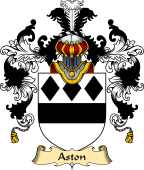 Irish Family Coat of Arms (v.25a) Aston