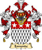 Irish Family Coat of Arms (v.25a) Esmonde