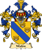 Scottish Family Coat of Arms (v.25) Waldie